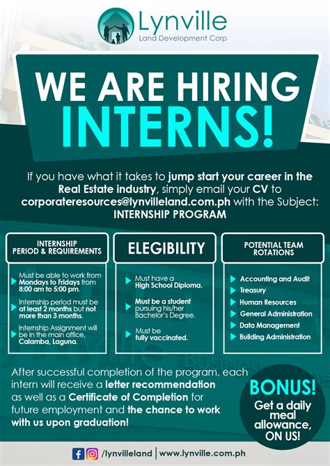 WE ARE HIRING INTERNS .
